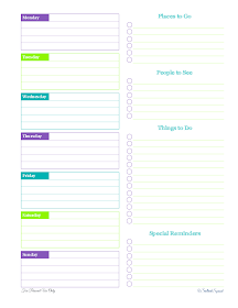 free printable, weekly planner, time management, to do list