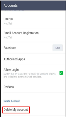 Cara Menghapus Akun Line Di Android dan Windows