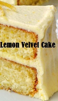 Lemon Velvet Cake