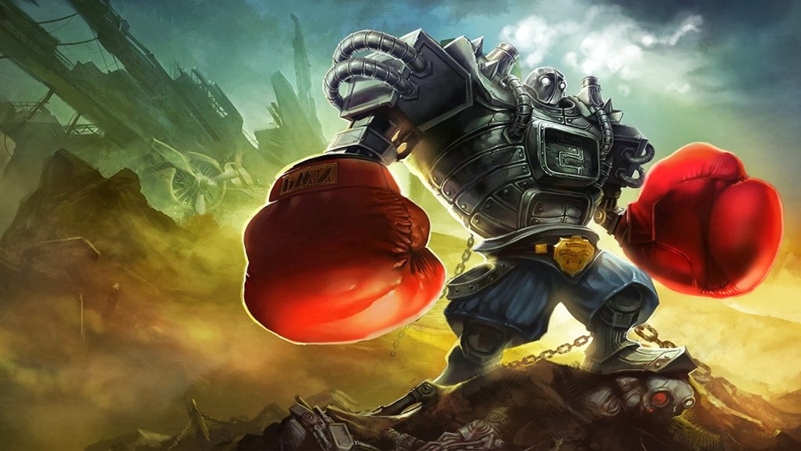 Blitzcrank League of Legends Wallpaper full HD