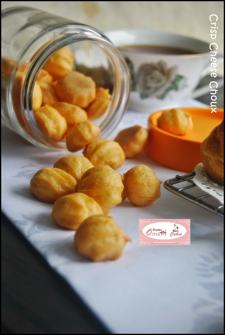 KRISTA MOCAF KITCHEN: Crisp Cheese Choux / Sus Kering