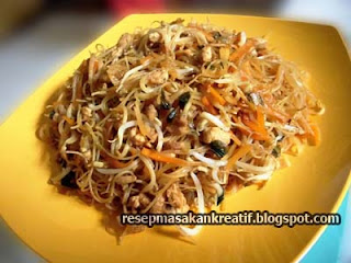 Resep Bihun Goreng Ayam Sayur Pedas