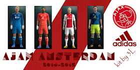 PES 2013 Ajax Amsterdam 2014-2015 Kits by superclassical_3L