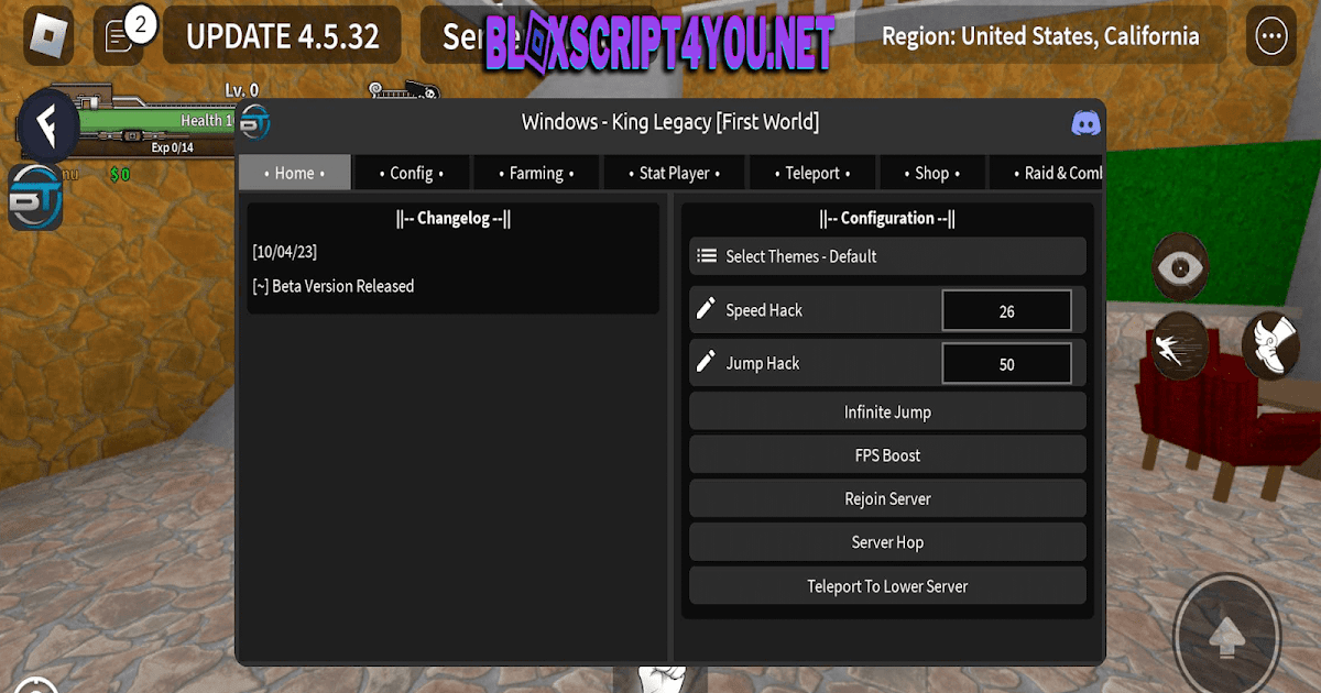 King Legacy Script, Roblox Hack/Exploit