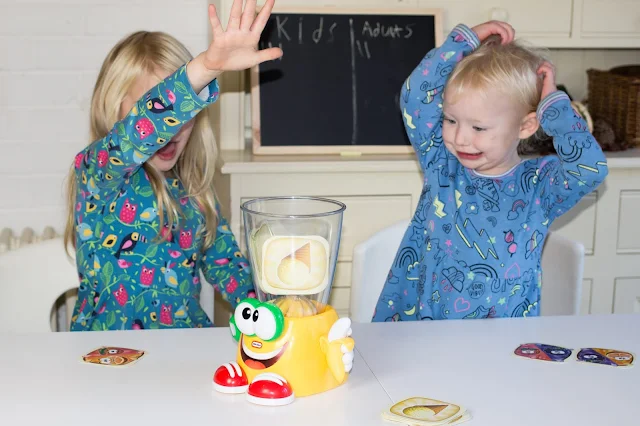 Tensions mount in the Little Tikes Crazy Blender game