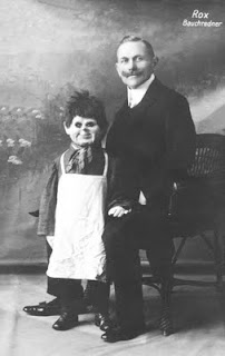 creepy scary weird wtf vintage photo image ventriloquist puppet chucky