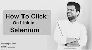 How To Click On Link In Selenium Webdriver 