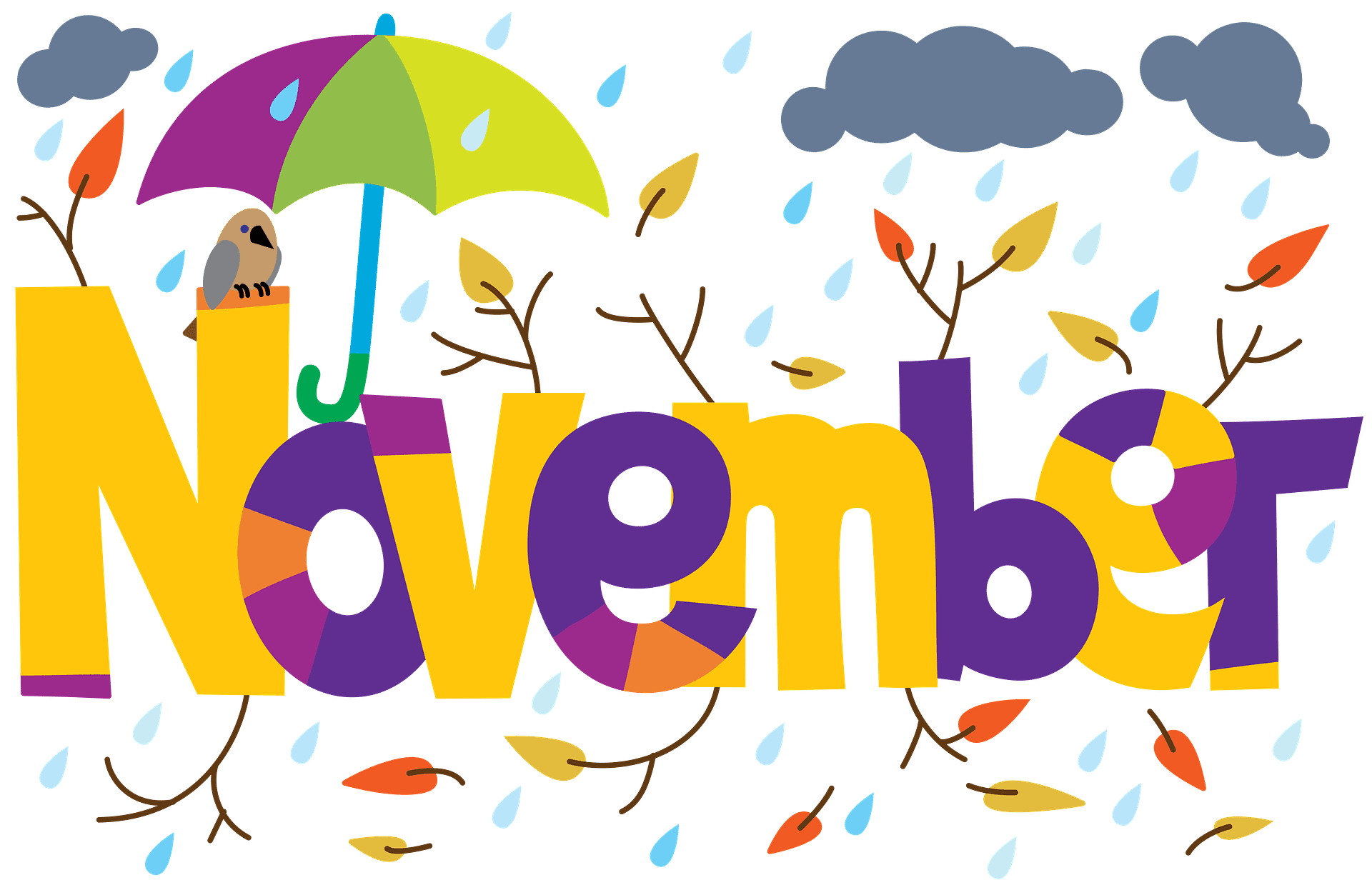 Fall months. Ноябрь клипарт. Ноябрь PNG.