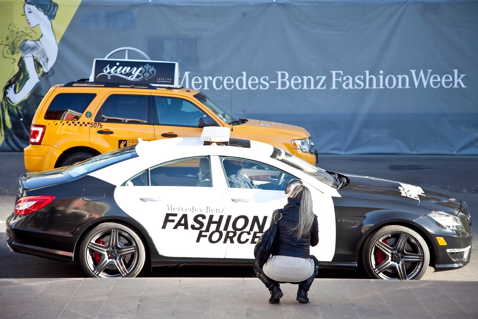 Karolina Kurkova's street style picks, courtesy of Mercedes Benz Fashion Force program