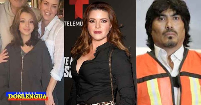 Alicia Machado se queja de que el pardre de su hija no le pasa dinero para mantenerla