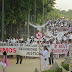 Mega marcha en San Luis Acatlán, a un mes de la desaparición de normalistas