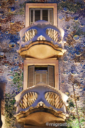 casa batlló - antifaces