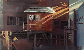 pleinairpainting, oilpainting, urbansketch