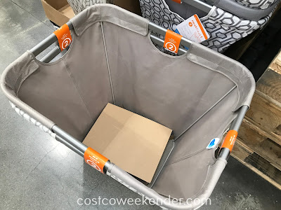 Costco 1103120 - Stop your kids from dropping dirty clothes on the floor with the NeatFreak Metal Frame Basket Hamper