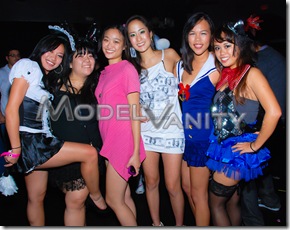 MTV 7 Deadly Sins Benchwarmer Red Carpet Arrivals Cabana Club Halloween Hollywood 2010