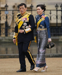 Queen Suthida and King of Thailand attend Coronation