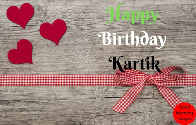 Birthday images with name kartik