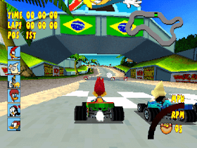 Woody Woodpecker Racing PSX