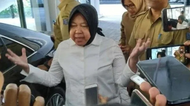 Wali Kota Surabaya Risma Kembali Ngamuk, Maki-maki Perempuan di Kantor Polisi