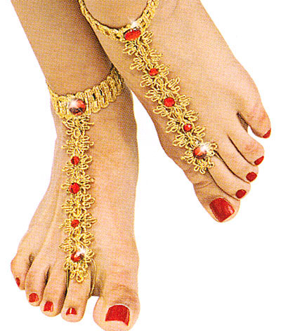 Fashion: Indian Foot Jewelry Fashion Picture