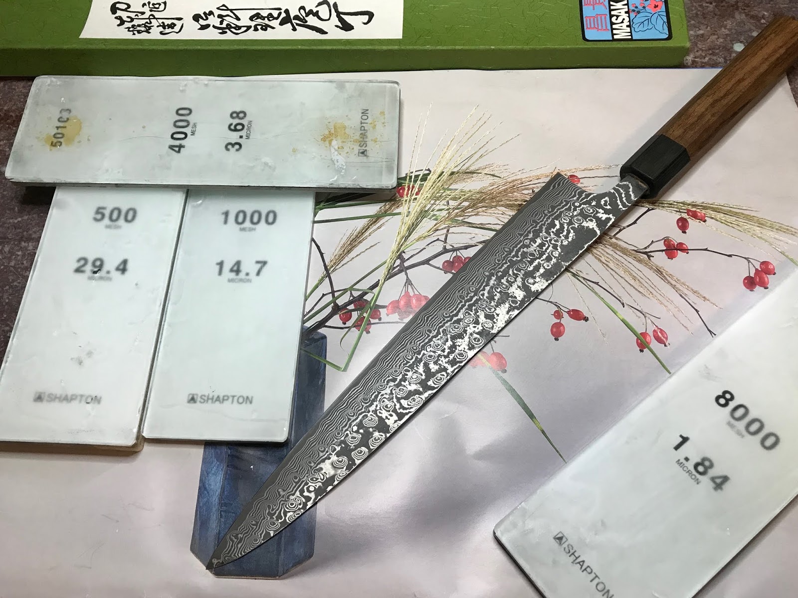 Knife Sharpening Using Traditional Methods