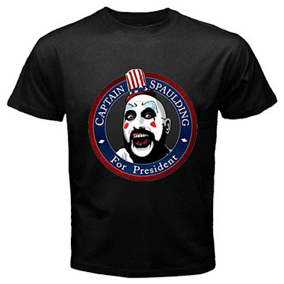 Captain Spaulding for President Men's T-SHIRT Tee Size S M L XL 2XL 3XL   