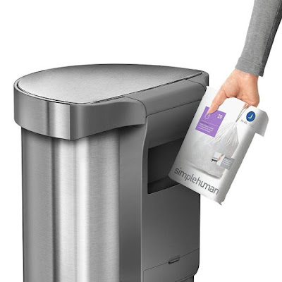 Simplehuman, AWESOME Trash Can Has Motion Sensor For Auto-Opening And Extra Bags Inside It