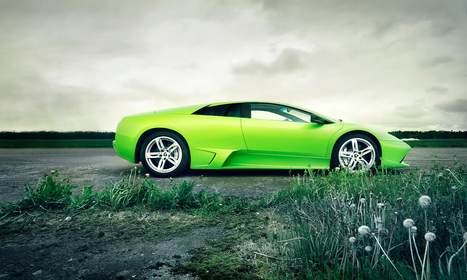 Lime Green Lamborghini Cars