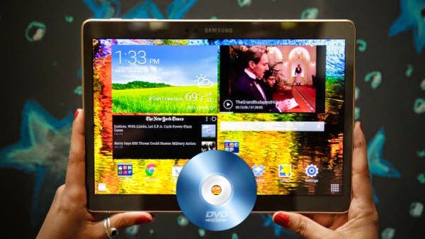 Play DVD movies on Galaxy Tab 10.5