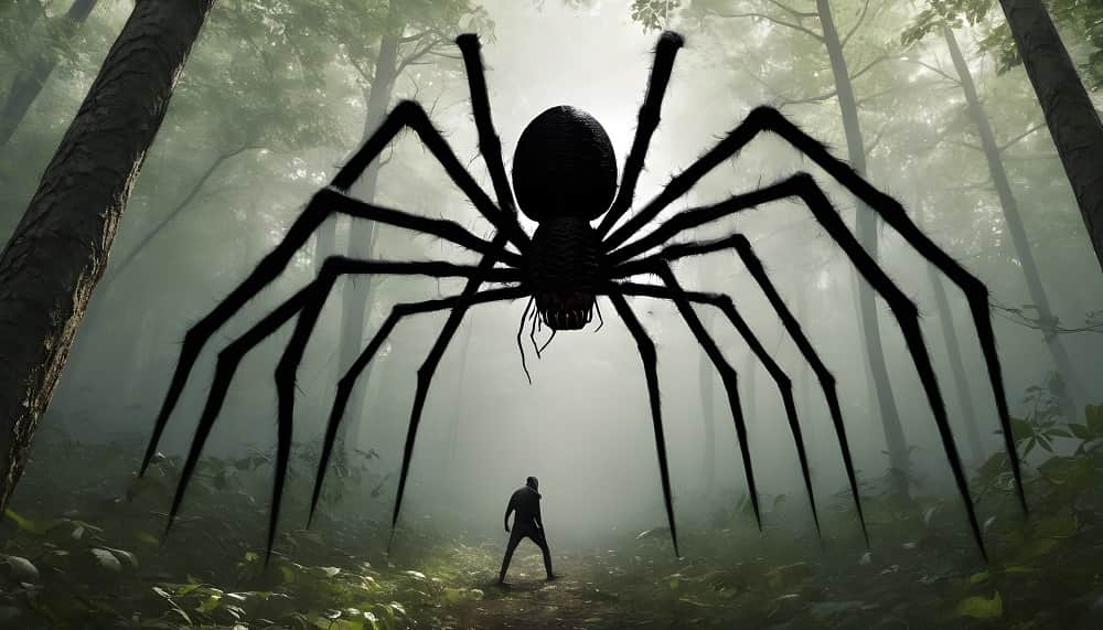 Eight-Legged Wonders: The Congo's Giant Spider and Its Puzzling Existence