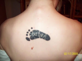 Tattoos Representing Your Children " Foot Tattoos "