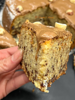 LE GÂTEAU AUX NOISETTES ET PÉPITES DE CHOCOLAT de FELDER