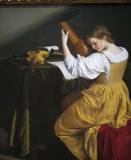 Orazio Gentileschi, The Lute Player, c. 1612/1620, National Gallery of Art