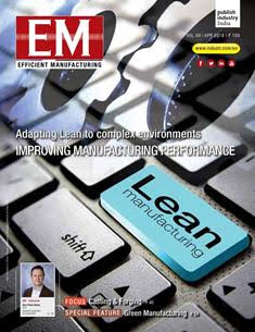 EM Efficient Manufacturing - April 2018 | TRUE PDF | Mensile | Professionisti | Tecnologia | Industria | Meccanica | Automazione
The monthly EM Efficient Manufacturing offers a threedimensional perspective on Technology, Market & Management aspects of Efficient Manufacturing, covering machine tools, cutting tools, automotive & other discrete manufacturing.
EM Efficient Manufacturing keeps its readers up-to-date with the latest industry developments and technological advances, helping them ensure efficient manufacturing practices leading to success not only on the shop-floor, but also in the market, so as to stand out with the required competitiveness and the right business approach in the rapidly evolving world of manufacturing.
EM Efficient Manufacturing comprehensive coverage spans both verticals and horizontals. From elaborate factory integration systems and CNC machines to the tiniest tools & inserts, EM Efficient Manufacturing is always at the forefront of technology, and serves to inform and educate its discerning audience of developments in various areas of manufacturing.