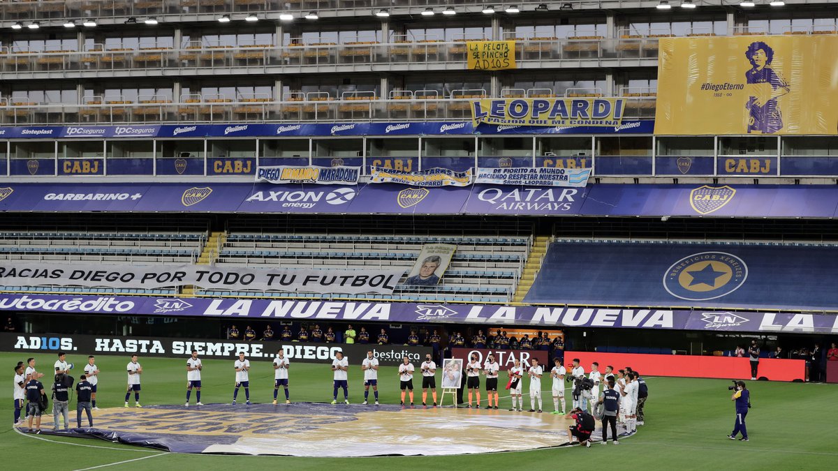 Boca le ganó con autoridad a Newell’s 2-0 y emociona al mundo con sus tributos a Diego Maradona