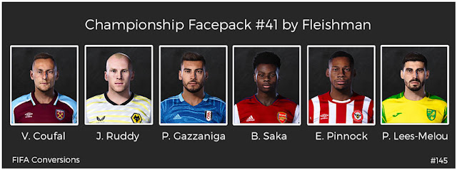 Championship Facepack #41 For eFootball PES 2021