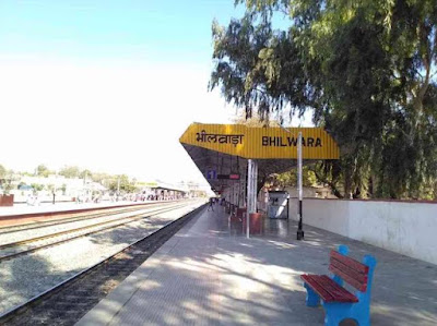 bhiwada city , bhilwada station