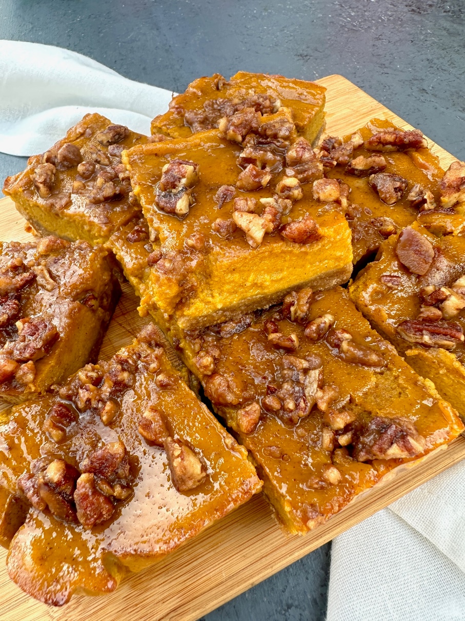 Easy Pumpkin Pie Bars