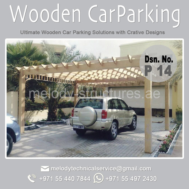 Car parking Shade Suppliers in Dubai | Wooden Car Parking, Steel car Parking Shade in UAE