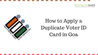 How to Apply a Duplicate Voter ID Card in Goa