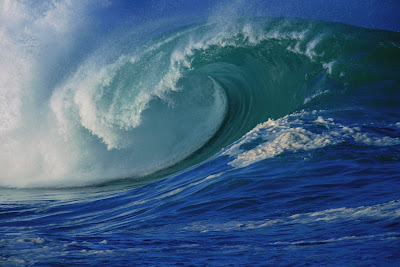 Desktop Background on Nature Wallpapers     Violent Ocean Waves Desktop Wallpaper