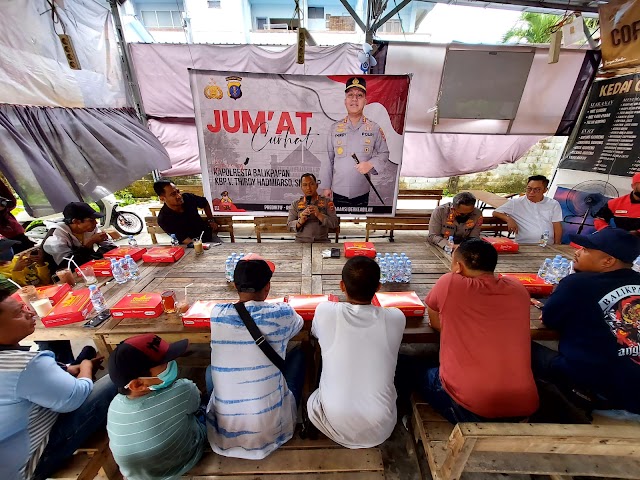 Jumat Curhat, Kapolresta : Viral Berita Penculikan Anak dan Jual Organ di Balikpapan Tidak Benar atau Hoaks