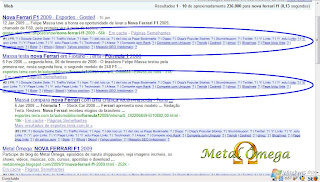 SEO Metal Ômega PageRank Info