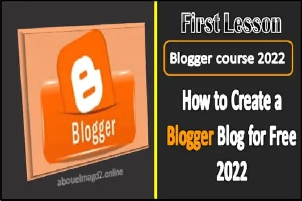 create a blogger blog