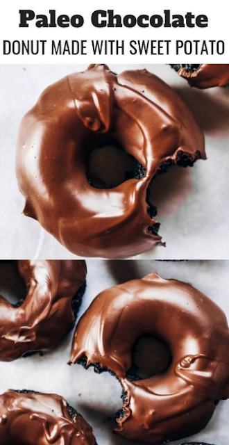 HEALTHY CHOCOLATE DONUTS MADE WITH SWEET POTATO