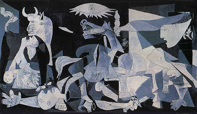 detail from Guernica, 1937, by Pablo Picasso