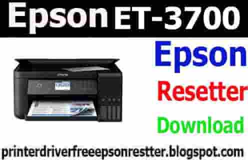 Epson EcoTank ET-3700 Resetter Adjustment Program Latest Version Free Download 2021