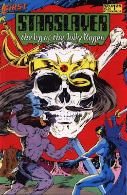 cover of Starslayer #34 from First Comics