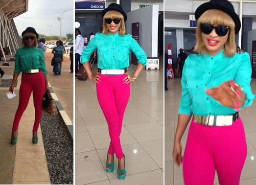 Check Out Tonto Dikeh's Hot Outfit