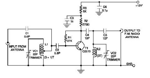 C2570 Transistor Circuit - Hidup Ku Kini - C2570 Transistor Circuit